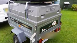 Daxara 127, Erde ABS Lockable Hardtop Cover, load bars & roof box combo.