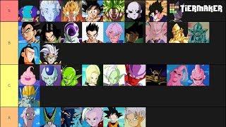 DBZMacky Dragon Ball Super Tier List - All DBS Characters Ranked Weakest to Strongest