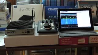 SunSDR2 HF/VHF Transceiver в Украине демонстрируем на радиоярмарке в Калибр