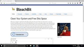 Systembereinigung mit Bleachbit