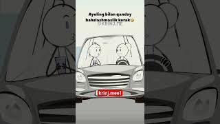 Ayoling bilan qanday bahislashmaslik kerak #krinj #yumor #animation #animatedcartoon #memes