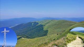 Tarnica -  Szlak z Wołosatego na Tarnice i Szeroki Wierch do Ustrzyk Górnych