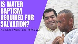 Is water baptism required for Salvation? A response to Ithink Biblically | Acts 2:38, Mark 16:16