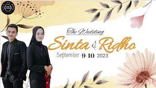 WEDDING SINTA INDAH PURNAMASARI & RIDHO DWI WAHYU PAMUNGKAS | ANDHIKA AUDIO | RVS ENJOY