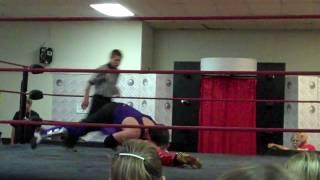 Alex Castle vs. Joey O'Riley for IWA Club Championship (part 1)