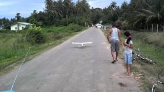 Suriname/coronie RC plane street landing