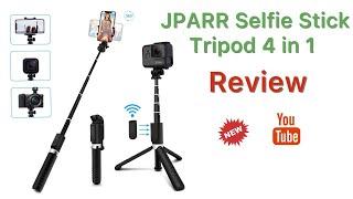 JPARR Selfie Stick Tripod 4 in 1 REVIEW