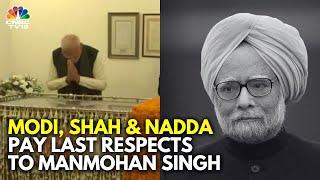 PM Modi Pays Last Respects To Dr Manmohan Singh | Remembering Manmohan Singh | N18V | CNBC TV18