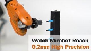 Mirobot Reaching 0.2mm High Precision - The Smallest 6 Axis Robot Arm By WLKATA