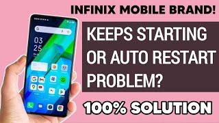 How to Fix Infinix Mobile Auto Restart Problem | Tutorial | Hakie TV