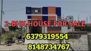 Individual House For Sales || 2-BHK Covered Car Parking || price - 61L