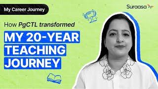 I became a school teacher in 2024 with THIS certification! | My Career Journey | Suraasa