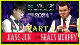 Shaun Murphy vs Jiang jun round 1| Northern Ireland Open 2024 | #snooker2024 | #shaunmurphy