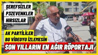 SİYASİLERE FENA SÖVDÜ | Bu Röportaja Gözaltı Gelir! #sokakröportajı #erkenseçim #ekonomi