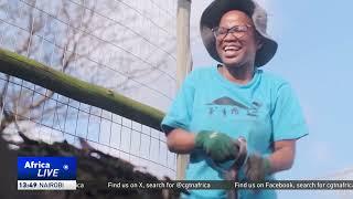 Zero-Waste program in South Africa creating compost from organic waste