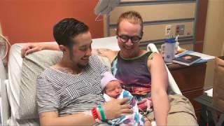 Transgender man gives birth to baby boy