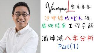 #VampireL會員專享 #沙中線 吹哨人 陥 #鹿湖精舍 工程爭議 / #潘焯鴻 八字分析 part(1)