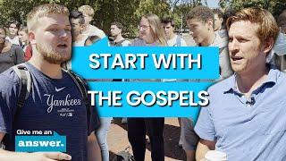 Stuart & Cliffe Knechtle | Start With The Gospels, Not Whales and Talking Snakes | Give Me An Answer