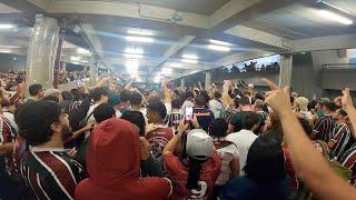 Torcida Tricolor na Descida da Rampa - Fluminense 1x0 Cruzeiro - Brasileirão 2024