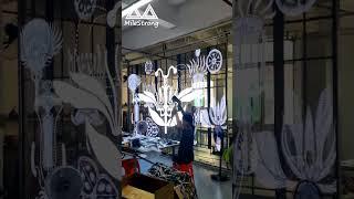 Transparent LED Holographic Screen As An Innovative Display Technology