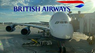 BRITISH AIRWAYS Los Angeles - London Heathrow | Airbus A380 World Traveller | Flight Report