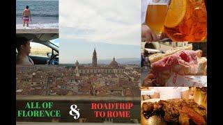 Italy Wander Part 4 - Final Epic day in Florence, Sun-Kissed Ansedonia  Beach and Road trip to Rome!