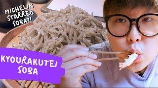 Michelin Starred Soba Restaurant in Japan! - Kyourakutei Soba | Bubby Eats