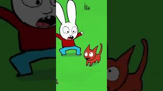 Simon #shorts *Simon and Gaspard race!* #simon #cartoonforkids