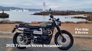 Triumph Street Scrambler 900 First Ride