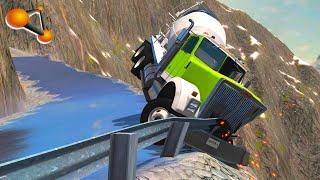 BeamNG.drive - Icy Mountain Road