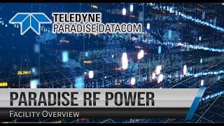 Teledyne Paradise Datacom Facility Tour 2021