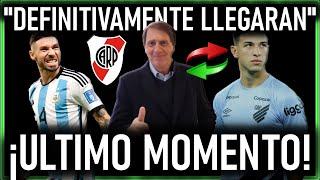 ¡SOLO ES CUESTION DE TIEMPO! ¡MONTIEL Y ESQUIVEL! ¿FINALMENTE NUEVOS REFUERZOS DE RIVER PLATE?