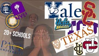 COLLEGE DECISION REACTION 2023 | I GOT INTO MY TOP SCHOOL!!