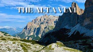 Hiking the Alta Via 1 FULL | Hut to Hut Trekking in the Italian Dolomites