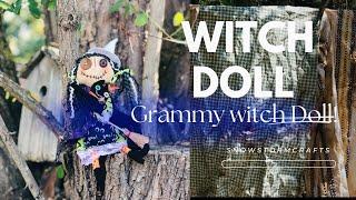 How to make a Witch Doll ~ Season of the Grungy Witch Series pt.1