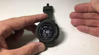 Garmin Instinct 2 | Basics of using the stopwatch