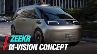 Zeekr M-Vision Robotaxi Concept