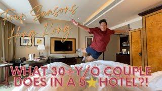 What 5-Star Hotel Staycation in Hong Kong Be Like For a 30+ y/o Couple. #fourseasonshotel