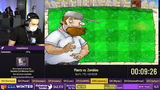 Plants vs. Zombies [Any%] by oneeyeddeacon - #ESAWinter23