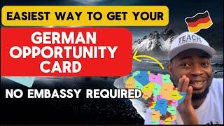 Opportunity Card Germany: Move to Germany Without a Job Offer: Step-by-Step Chancenkarte Guide 2024