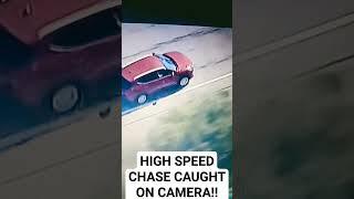 HIGH SPEED CHASE:️Police Chasing Suspect at High Speeds on surface Streets in Downey Area #shorts