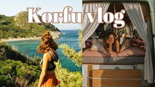 Perfekter Roadtrip durch Korfu - Vanlife Griechenland 