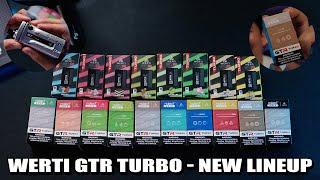 WERTI GTR TURBO NEW LINE UP + NAKED COLLAB