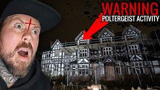 Scariest OVERNIGHT Experience Inside Haunted Mansion | POLTERGEIST INSIDE