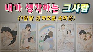 [타로]1월달 상대방과 관계흐름/속마음/현재상황/재회운/연애운/타로