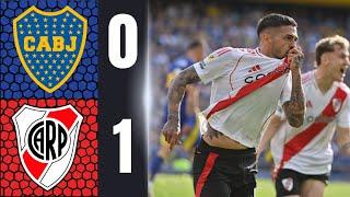 BOCA JUNIORS VS RIVER PLATE | RESUMEN COMPLETO | LIGA ARGETINA 2024