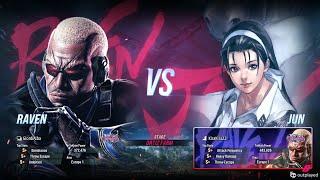 GiordiAlba (RAVEN) VS Kirakira22 (JUN) | TEKKEN 8 HIGH LEVEL PLAYERS RANKED MATCH