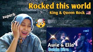 ELLA & AWIE - BALDU BIRU feat Joe Wings (REACTION)