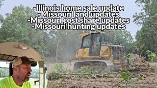 Southern Illinois home sale update! And Up to the minute Missouri land investment details