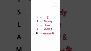 I LOVE ISLAM || best islamic video for whatsApp status 2023 | new islamic  #islamic#deen#islam